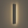 Brilagi - LED vanjska zidna svjetiljka LINEAR LED/12W/230V 3000K IP65 50 cm crna