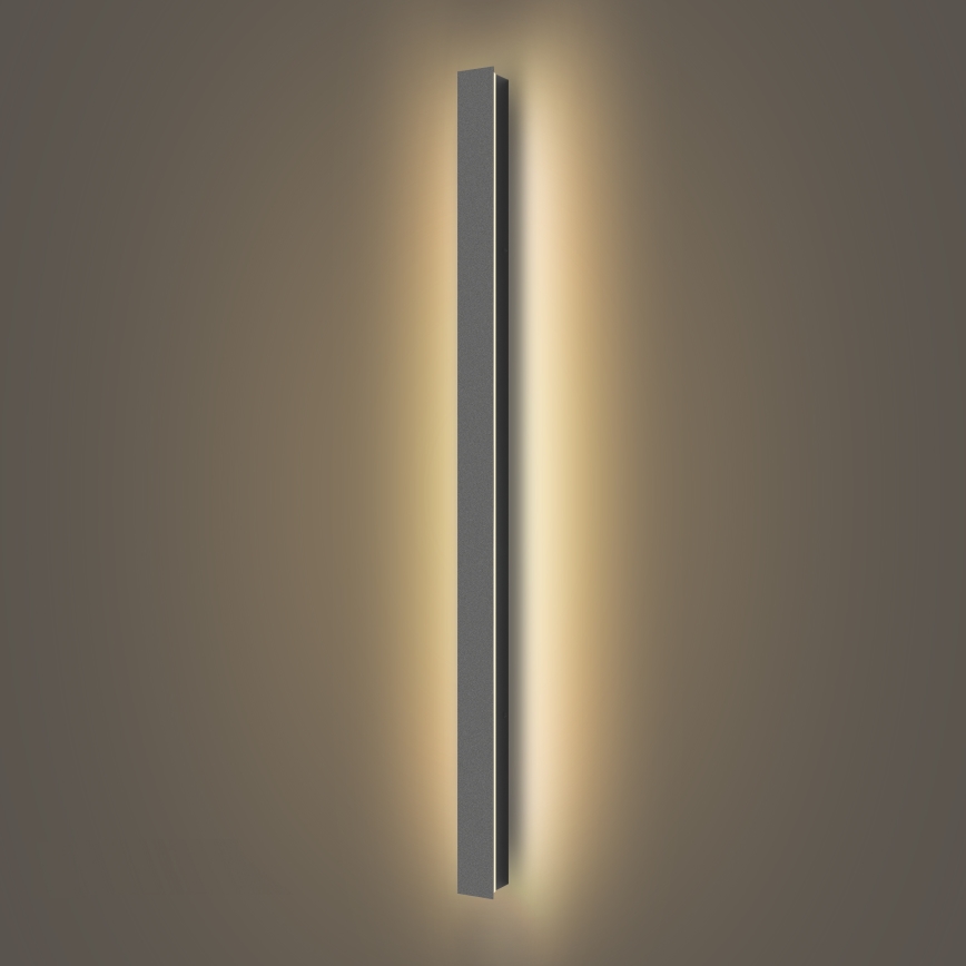 Brilagi - LED vanjska zidna svjetiljka LINEAR LED/22W/230V 3000K IP65 100 cm antracit