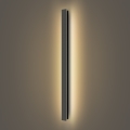 Brilagi - LED vanjska zidna svjetiljka LINEAR LED/22W/230V 3000K IP65 100 cm crna