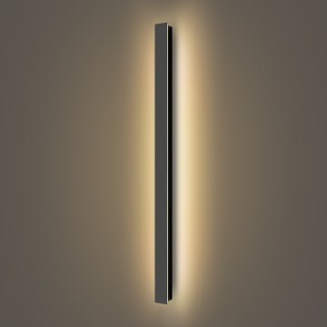 Brilagi - LED vanjska zidna svjetiljka LINEAR LED/22W/230V 3000K IP65 100 cm crna