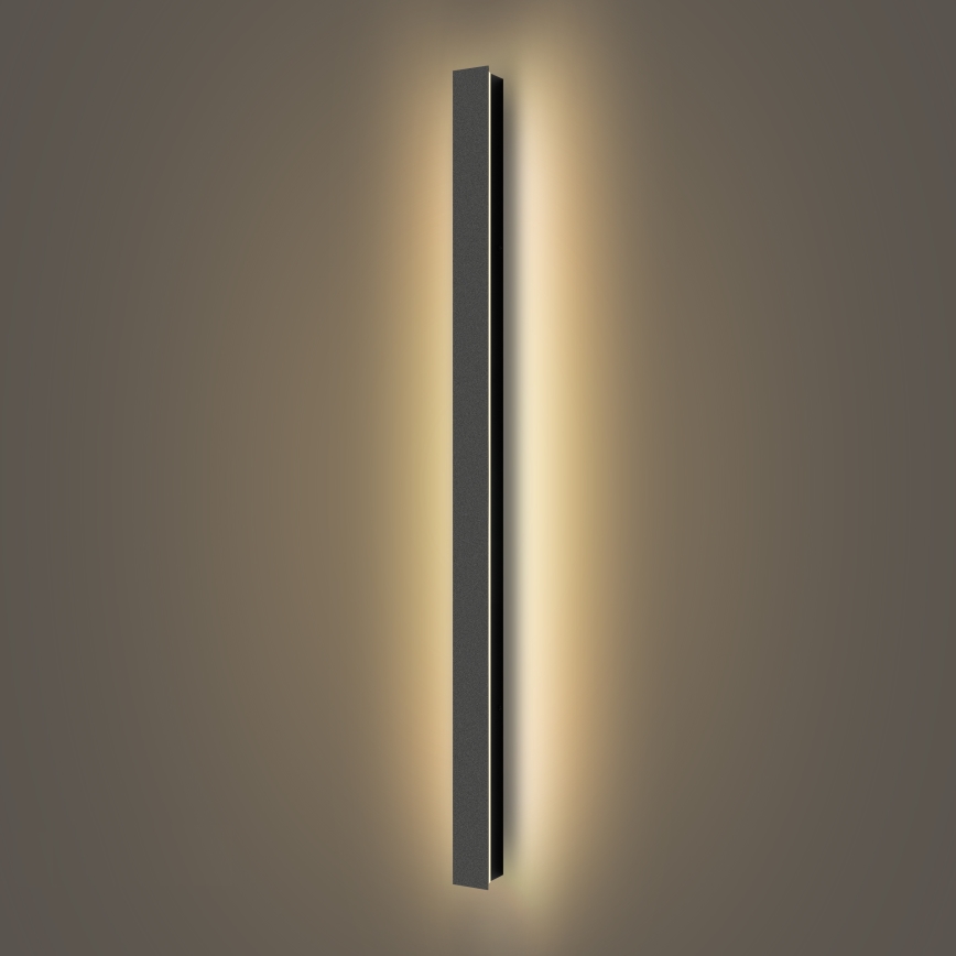 Brilagi - LED vanjska zidna svjetiljka LINEAR LED/22W/230V 3000K IP65 100 cm crna