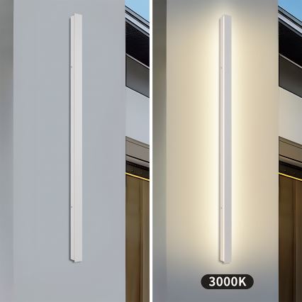 Brilagi - LED vanjska zidna svjetiljka LINEAR LED/32W/230V 3000K IP65 140 cm bijela CRI 90