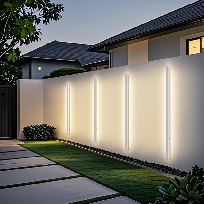 Brilagi - LED vanjska zidna svjetiljka LINEAR LED/32W/230V 3000K IP65 140 cm bijela CRI 90