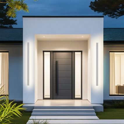 Brilagi - LED vanjska zidna svjetiljka LINEAR LED/32W/230V 3000K IP65 140 cm bijela CRI 90