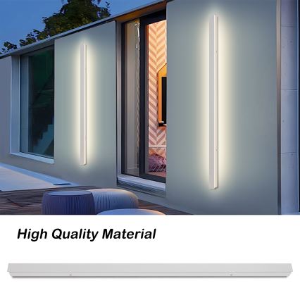 Brilagi - LED vanjska zidna svjetiljka LINEAR LED/32W/230V 3000K IP65 140 cm bijela CRI 90