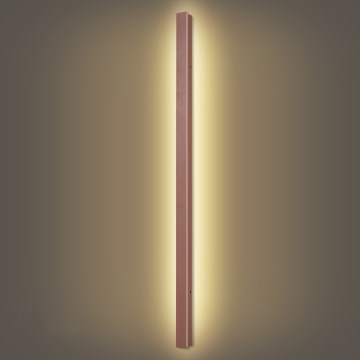 Brilagi - LED vanjska zidna svjetiljka LINEAR LED/32W/230V 3000K IP65 140 cm smeđa CRI 90