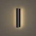 Brilagi - LED vanjska zidna svjetiljka LINEAR LED/8W/230V 3000K IP65 30 cm crna