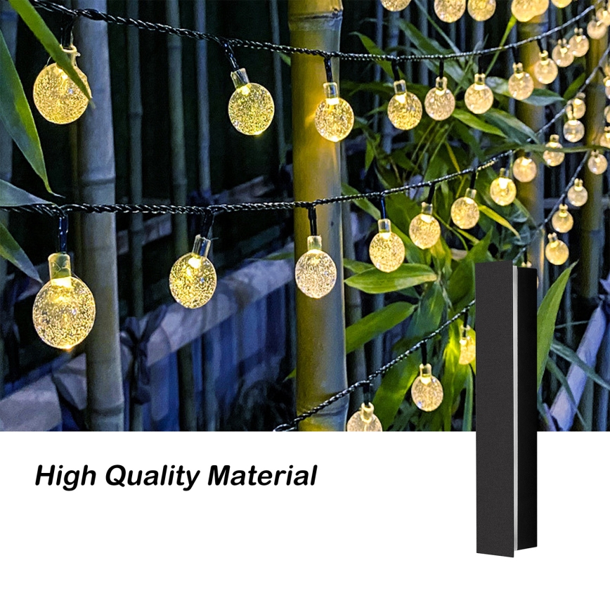 Brilagi - LED vanjska zidna svjetiljka LINEAR LED/8W/230V 4000K IP65 30 cm crna CRI 90