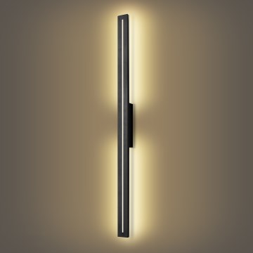 Brilagi - LED vanjska zidna svjetiljka LINEO LED/24W/230V 3000K IP65 100 cm crna