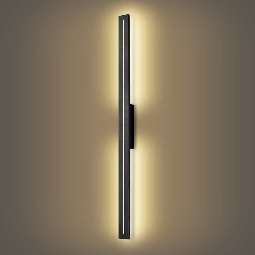 Brilagi - LED vanjska zidna svjetiljka LINEO LED/24W/230V 3000K IP65 100 cm crna
