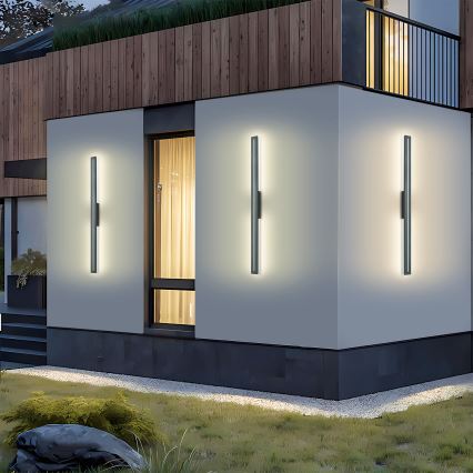 Brilagi - LED vanjska zidna svjetiljka LINEO LED/24W/230V 3000K IP65 100 cm antracit CRI 90