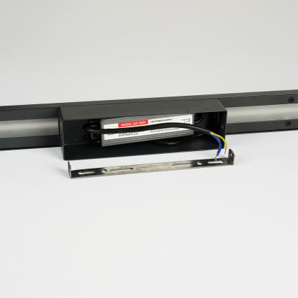 Brilagi - LINEO vanjsko LED zidno svjetlo 24W/230V 4000K IP65 100 cm crno CRI 90