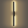 Brilagi - LED vanjska zidna svjetiljka LUNA LED/24W/230V 3000K IP65 100 cm crna