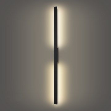 Brilagi - LED vanjska zidna svjetiljka LUNA LED/30W/230V 4000K IP65 150 cm crna CRI 90