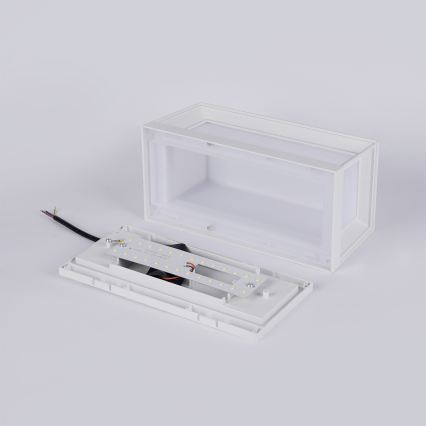 Brilagi - LED vanjska zidna svjetiljka PARKER LED/12W/230V 3000/4500/6000K bijela IP44
