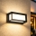 Brilagi - LED vanjska zidna svjetiljka PARKER LED/12W/230V 3000/4500/6000K crna IP44