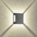 Brilagi - LED vanjska zidna svjetiljka QUADRAY LED/4W/230V antracitna IP65