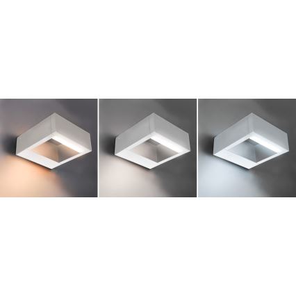 Brilagi - LED Vanjska zidna svjetiljka RAGUSA LED/7W/230V 3000/4000/6000K bijela IP54
