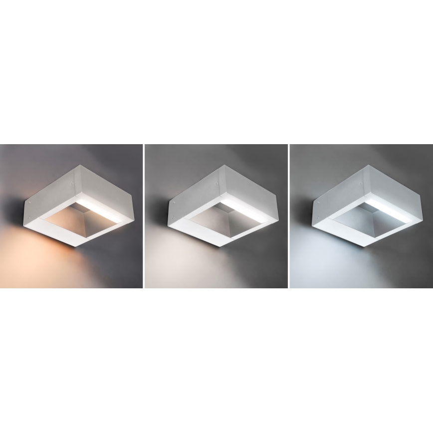 Brilagi - LED Vanjska zidna svjetiljka RAGUSA LED/7W/230V 3000/4000/6000K bijela IP54