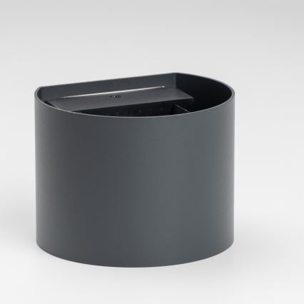 Brilagi - LED Vanjska zidna svjetiljka RONDO LED/6W/230V antracit IP54