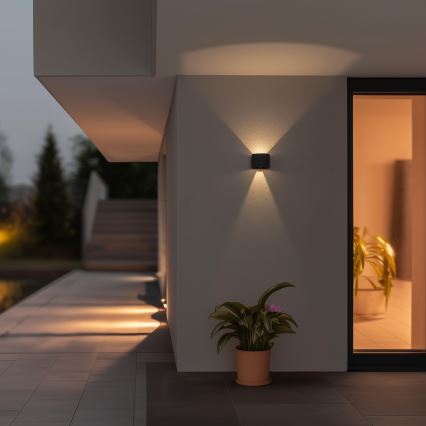 Brilagi - LED Vanjska zidna svjetiljka RONDO LED/6W/230V antracit IP54