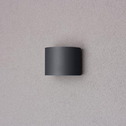 Brilagi - LED Vanjska zidna svjetiljka RONDO LED/6W/230V antracit IP54