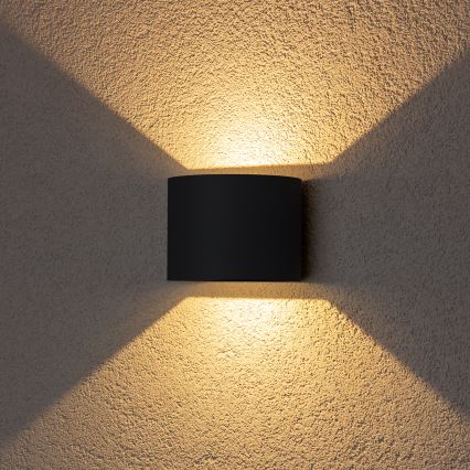 Brilagi - LED Vanjska zidna svjetiljka RONDO LED/6W/230V antracit IP54