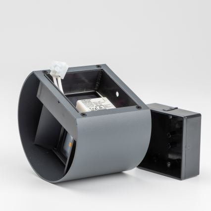 Brilagi - LED Vanjska zidna svjetiljka RONDO LED/6W/230V antracit IP54