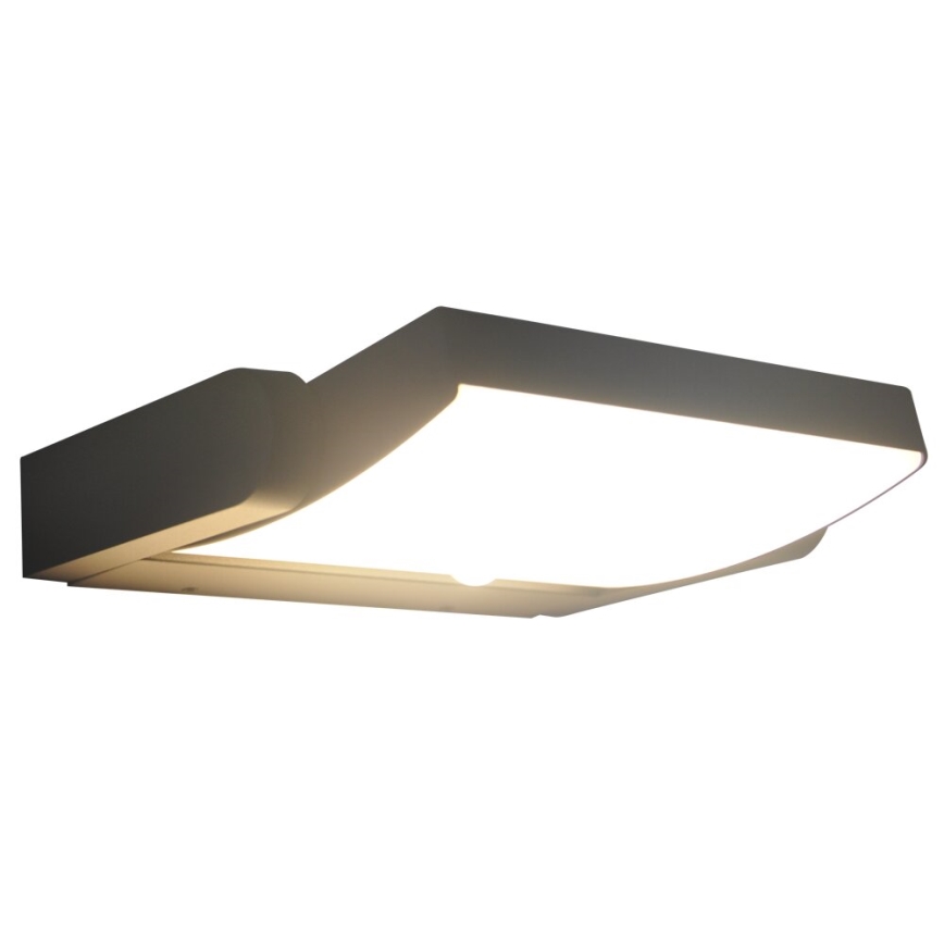 Brilagi - LED vanjsko zidno svjetlo s senzorom ANKLE LED/18W/230V 3000K IP65 antracit