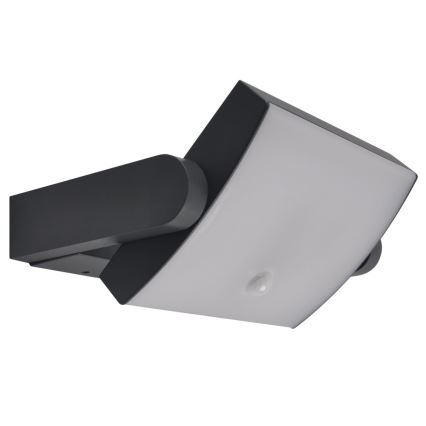 Brilagi - LED vanjsko zidno svjetlo s senzorom ANKLE LED/18W/230V 3000K IP65 antracit