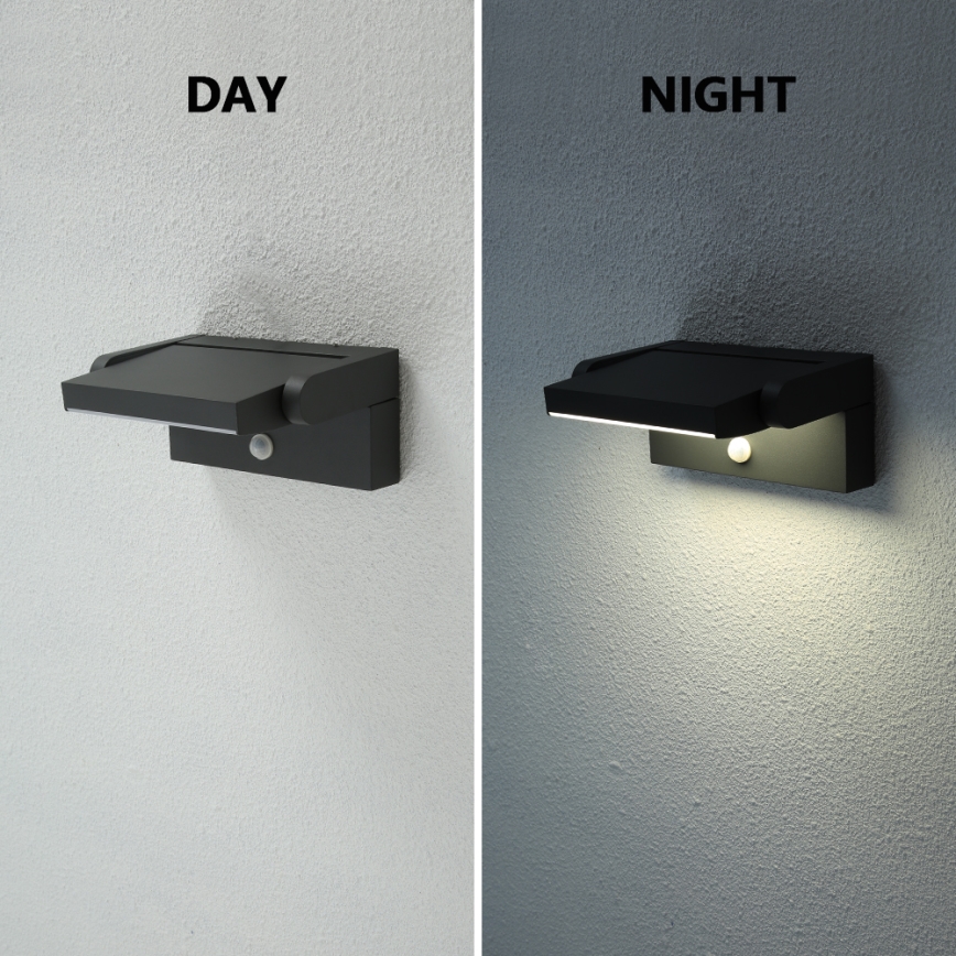 Brilagi - LED Vanjska zidna svjetiljka sa senzorom ANKLE LED/12,5W/230V IP54