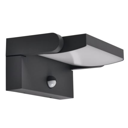 Brilagi - LED Vanjska zidna svjetiljka sa senzorom ANKLE LED/18W/230V 3000K IP65 antracit