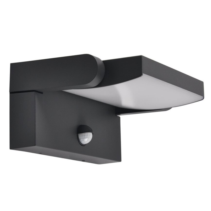 Brilagi - LED Vanjska zidna svjetiljka sa senzorom ANKLE LED/18W/230V 3000K IP65 antracit