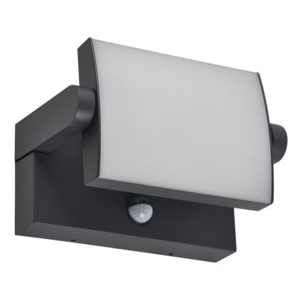 Brilagi - LED Vanjska zidna svjetiljka sa senzorom ANKLE LED/18W/230V 4000K IP65 antracit