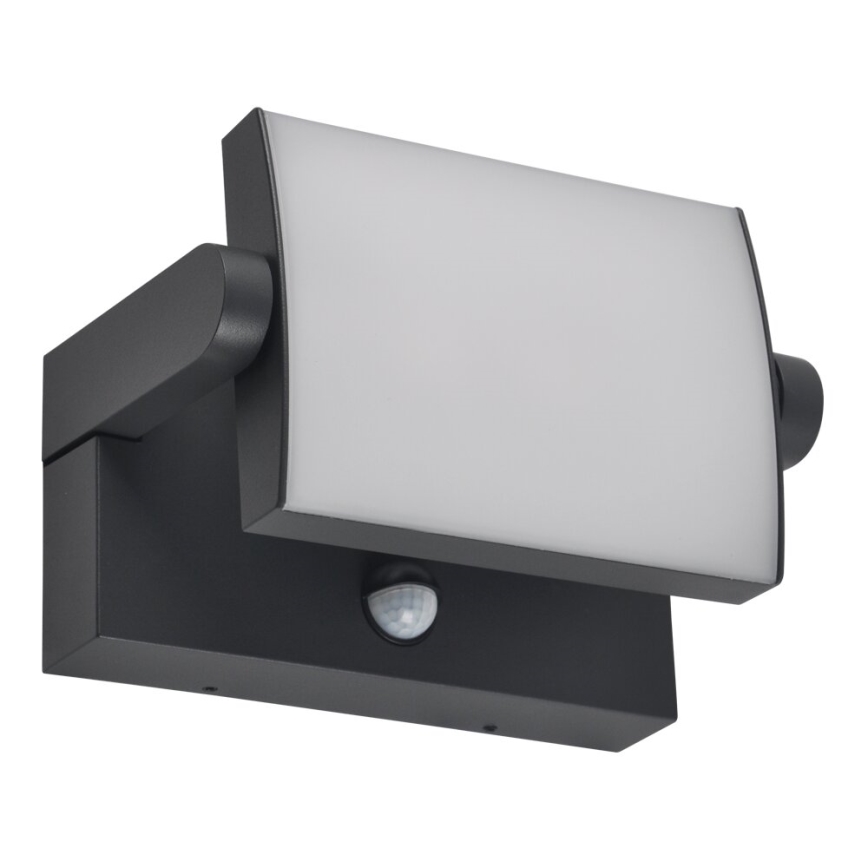Brilagi - LED Vanjska zidna svjetiljka sa senzorom ANKLE LED/18W/230V 4000K IP65 antracit
