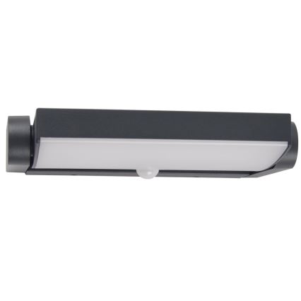 Brilagi - LED Vanjska zidna svjetiljka sa senzorom ANKLE LED/18W/230V 4000K IP65 antracit