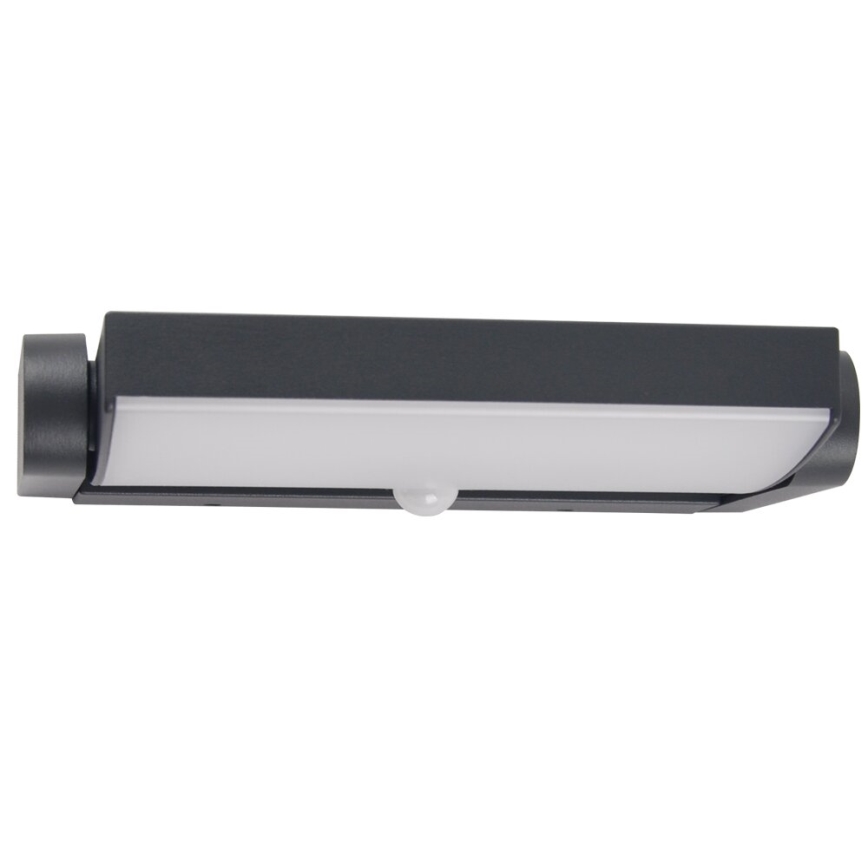 Brilagi - LED Vanjska zidna svjetiljka sa senzorom ANKLE LED/18W/230V 4000K IP65 antracit