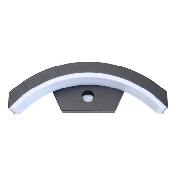 Brilagi - LED Vanjska zidna svjetiljka sa senzorom ARCELO LED/8W/230V IP54
