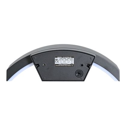 Brilagi - LED Vanjska zidna svjetiljka sa senzorom ARCELO LED/8W/230V IP54