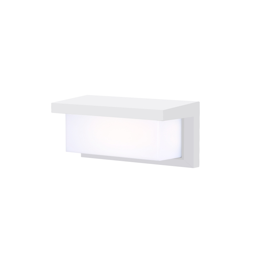 Brilagi - LED Vanjska zidna svjetiljka sa senzorom BRICKY LED/12W/230V bijela IP54