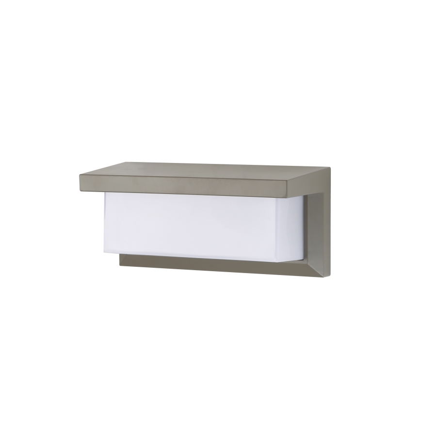 Brilagi - LED Vanjska zidna svjetiljka sa senzorom BRICKY LED/12W/230V siva IP54