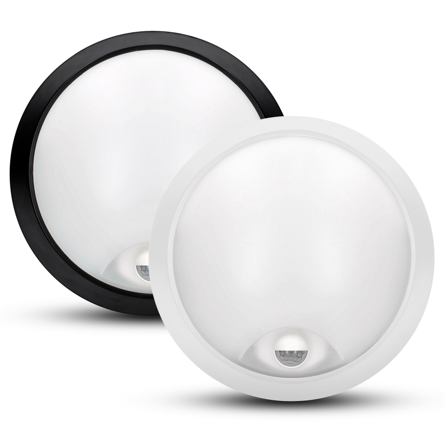 Brilagi - LED Vanjska zidna svjetiljka sa senzorom 2u1 BULKHEAD LED/20W/230V IP65