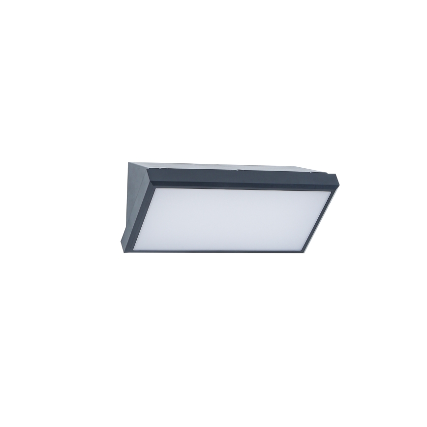Brilagi - LED Vanjska zidna svjetiljka sa senzorom TRIANGLE LED/20W/230V antracit IP65