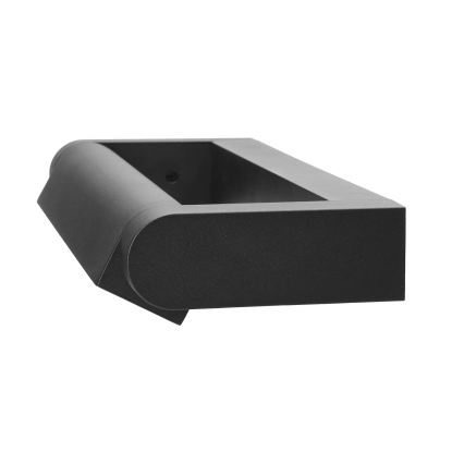 Brilagi - LED vanjska zidna svjetiljka SALERNO LED/12W/230V 35,5 cm crna IP65