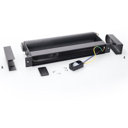 Brilagi - LED vanjska zidna svjetiljka SALERNO LED/12W/230V 35,5 cm crna IP65
