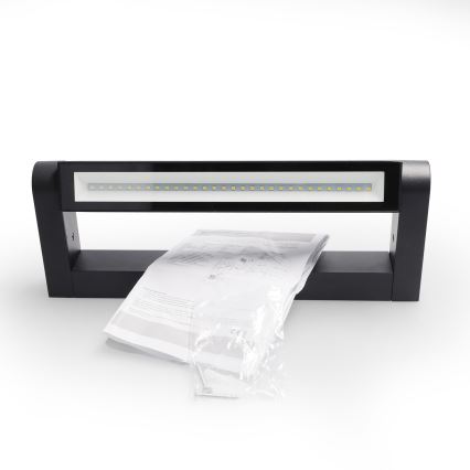 Brilagi - LED vanjska zidna svjetiljka SALERNO LED/12W/230V 35,5 cm crna IP65