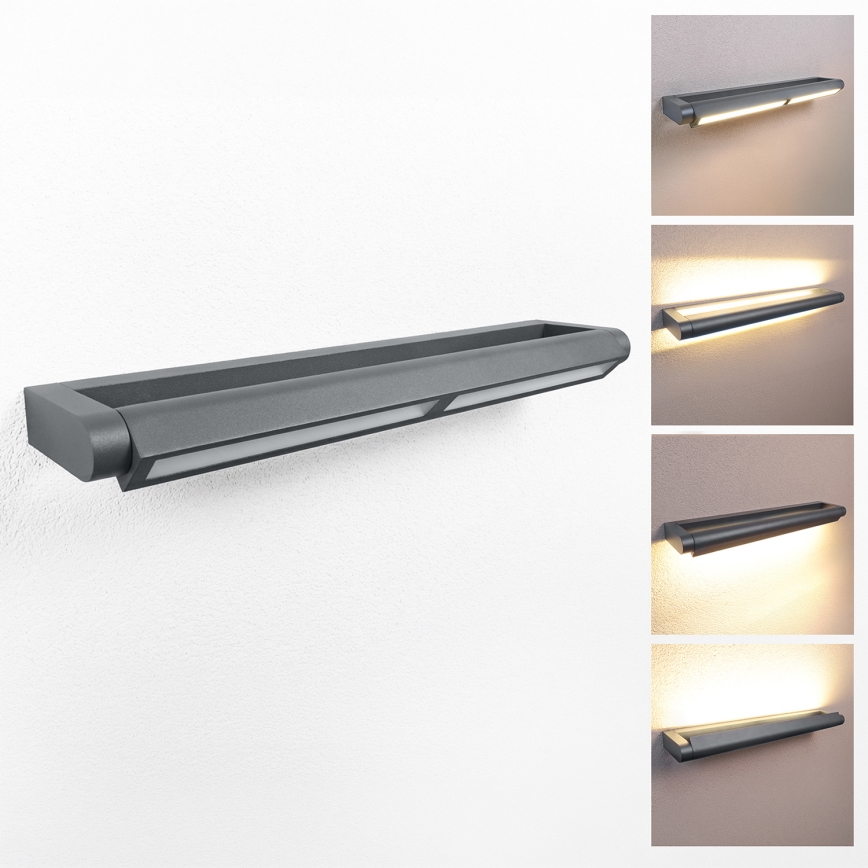 Brilagi - LED vanjsko zidno svjetlo SALERNO LED/24W/230V 66 cm antracit IP65