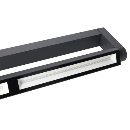 Brilagi - LED vanjsko zidno svjetlo SALERNO LED/24W/230V 66 cm antracit IP65