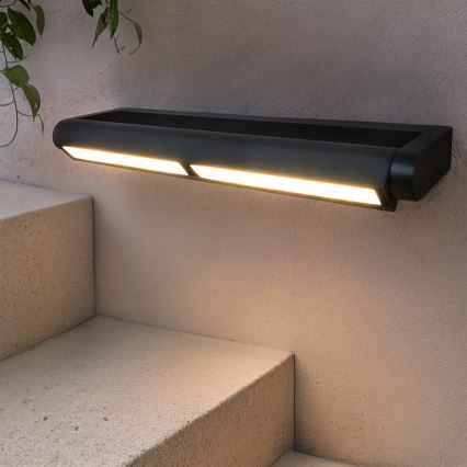 Brilagi - LED vanjska zidna svjetiljka SALERNO LED/24W/230V 66 cm crna IP65