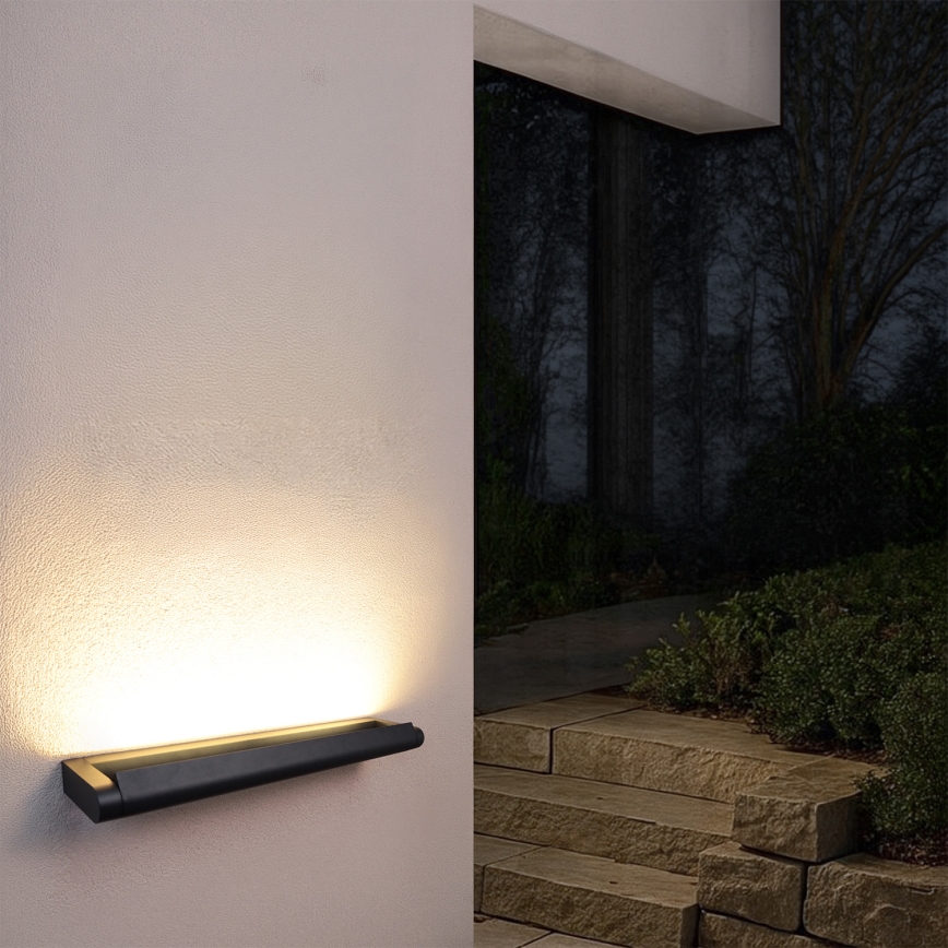 Brilagi - LED vanjska zidna svjetiljka SALERNO LED/24W/230V 66 cm crna IP65